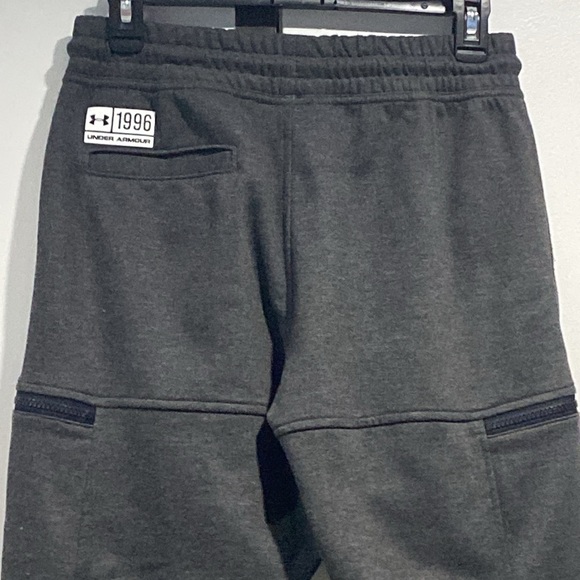 Vintage Style Under Armour 1996 Charcoal Gray 5- Pockets Sweatpants Men's Size S - Picture 4 of 8